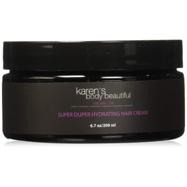 Karen's Body Beautiful Super Duper Hydrating Hair Cream Pomegranate Guava, 6.7 oz