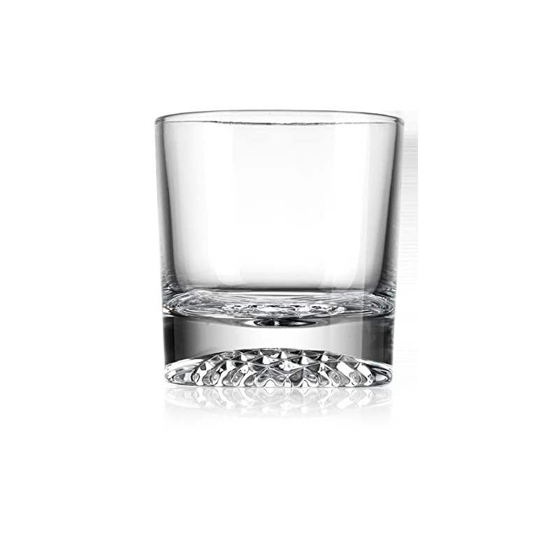 Godinger Double Old Fashioned Beverage Glass Cup Fiore