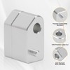 VG MOTO Driver Floorboard Outward Extension Spacer Extenders Kit 1''