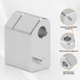 VG MOTO Driver Floorboard Outward Extension Spacer Extenders Kit 1'' &1.5'' Compatible with Harley Touring Road King Street Glide Electra Glide Road Glide 2009-2024 FL Trikes 2009-2013 (Chrome)