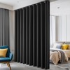 hoeflife Room Divider Curtains Blackout Floor to Ceiling Curtain with