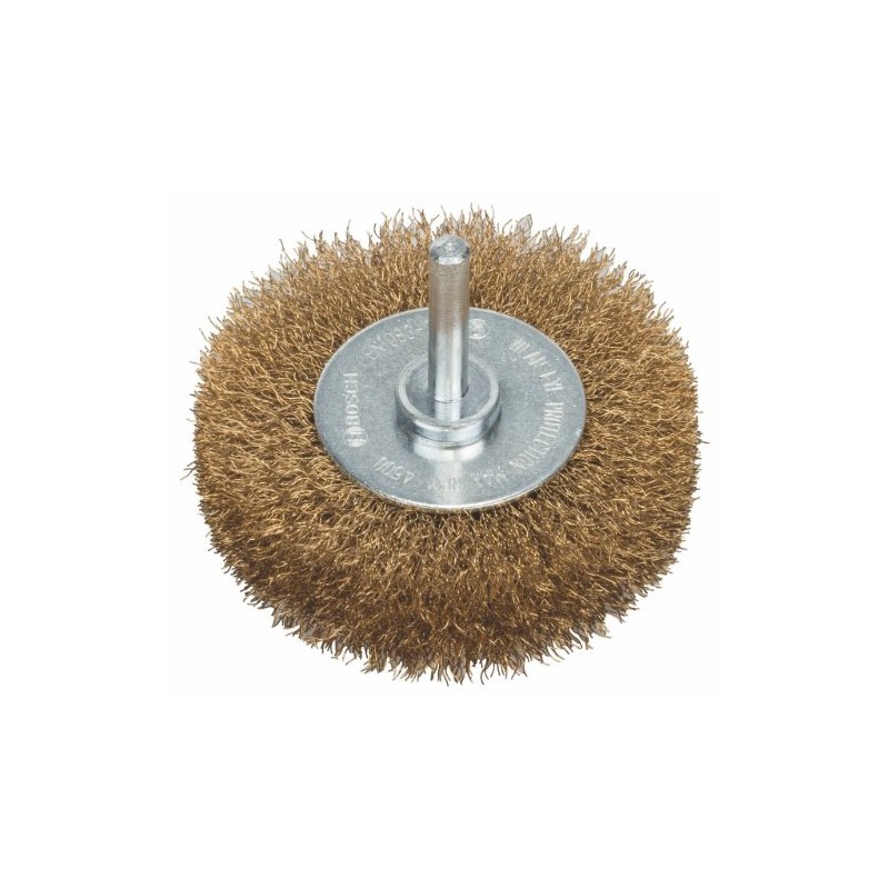 Bosch 2608622054 6 mm Shank Wire Wheel with 70 mm