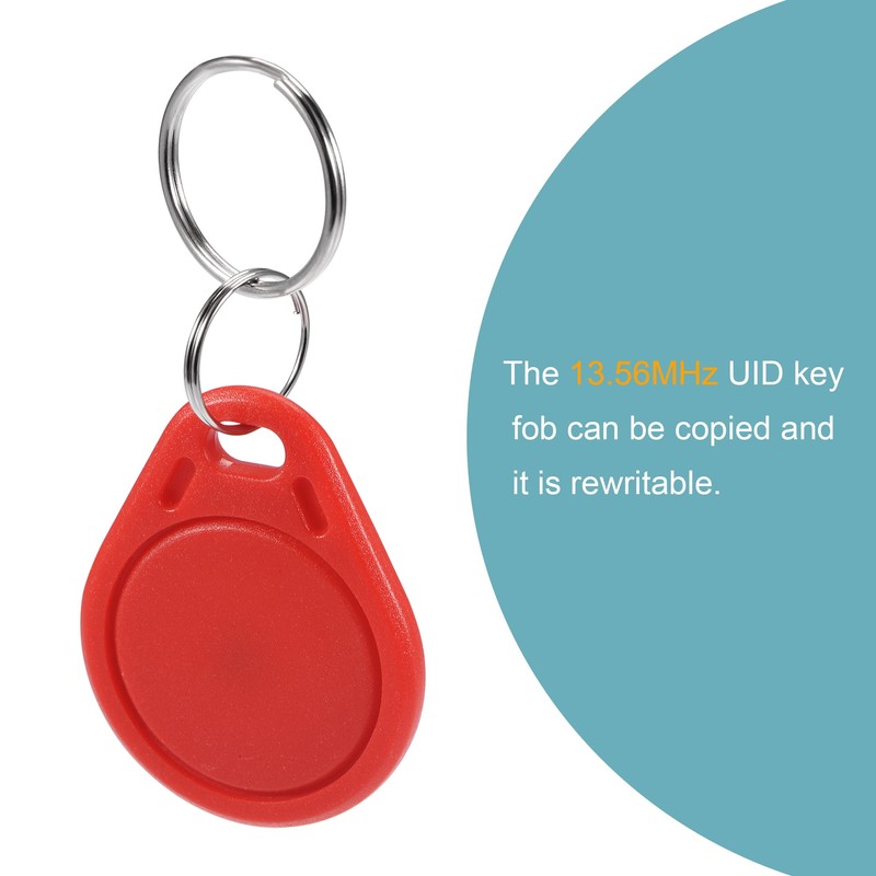 sourcing map IC Card UID Key Fobs RFID Proximity 13.56MHz