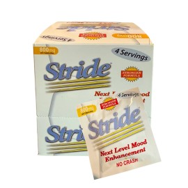 Stride - Energy & Focus 800 mg - From Makers Of Derall- 4-48 Caps - Exp 2/2027