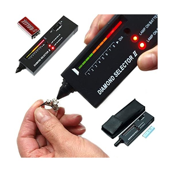 Diamond Tester Pen, High Accuracy Jewelry Diamond Tester,Professional Diamond Selector