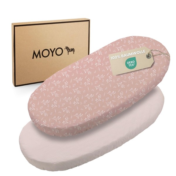MOYO Baby Fitted Sheet 90 x 55 cm I Set