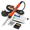 Soldering Iron Kit,120W Adjustable Temperature 180°C-500°C Soldering Kit,Welding Tools with