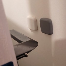 Door Ding Prevention Cushion Pad Wall Protection Door Cushion Door Ding Guard Black White Gray Square Round Square Gray 12ea