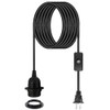 Plug in Pendant Light Cord - 15Ft Hanging Light Kit