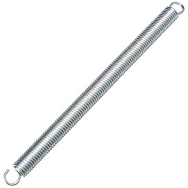 Chapuis, 1 Piece Tension Spring with Hook, Galvanised Steel Spring, Double Hook Spring, Tension Spring, Spiral Tension Spring, Diameter Wire 1.8 mm - Length 200 mm