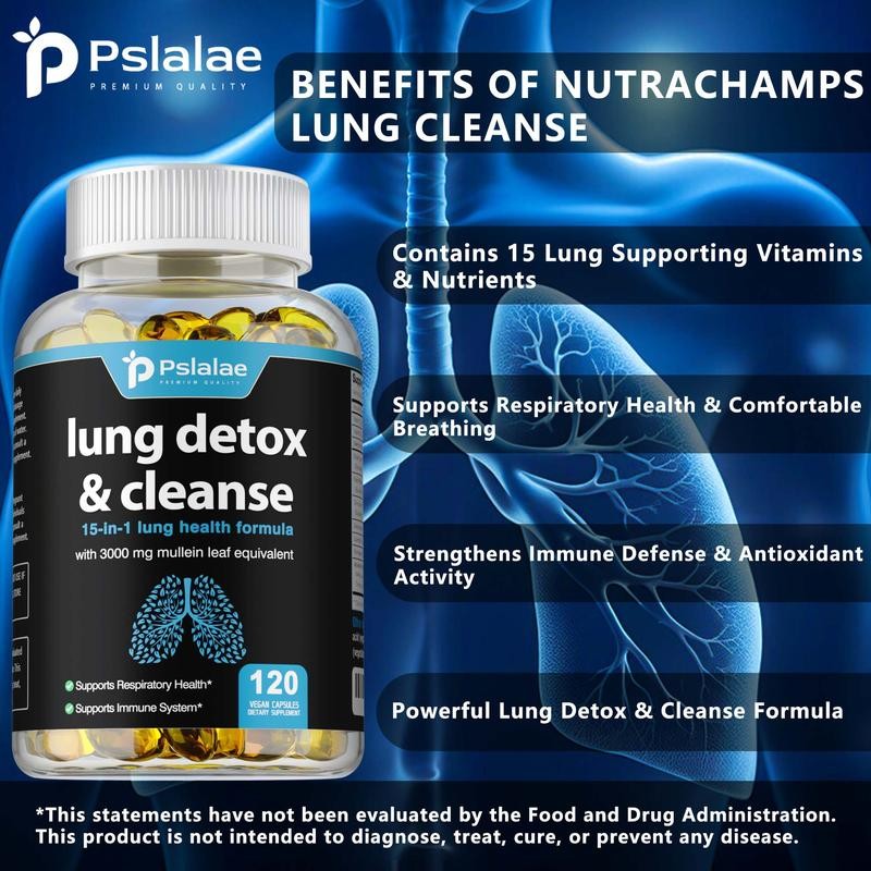 Pslalae - Supplement Capsules with Mullein Leaf Extract - For
