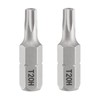 HARFINGTON 2pcs T20H Torx Screwdriver Bit 1/4" Hex Shank 25mm/1"