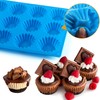 Sidosir 3pcs Peanut Butter Cup Mold, Silicone Mini Tart Pan