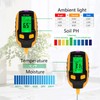 Justmetr [Upgraded Soil PH Meter, 4-in-1 Soil Tester Moisture, Digital