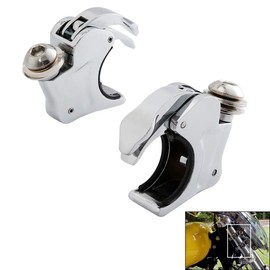 TCMT 39mm Quick Release Windshield Clamps Fits For Harley Davidson Sportster XL 1200 883 1988-2022 Seventy-Two Forty-Eight Iron 883 XL883N 2009-2022 Dyna Super Glide Low Rider 1995-2005