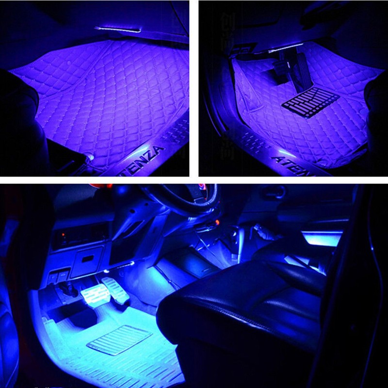 Car LED Strip Light, EJ's SUPER CAR 4pcs 36 LED