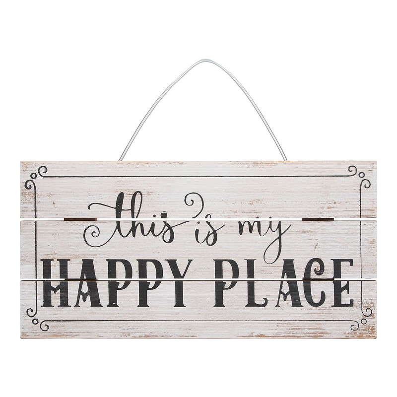Decorative Wooden Sign Novel Waterproof Table Sign Hanging Decoration with
