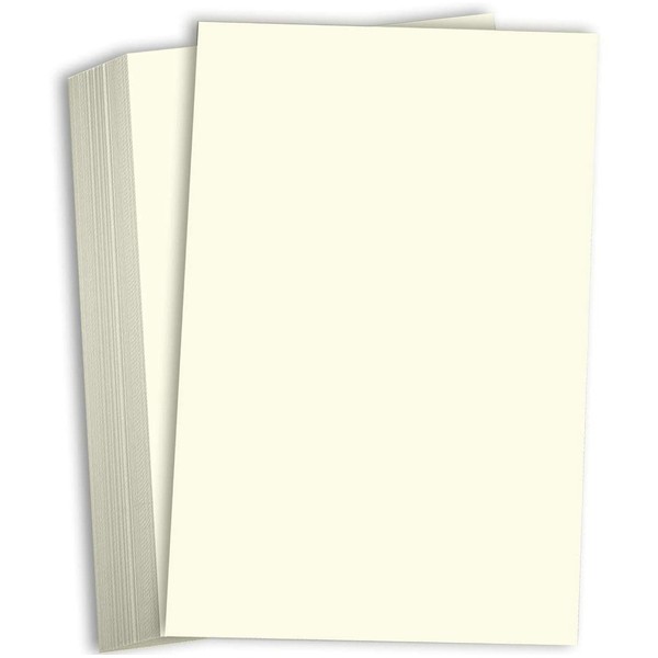 Hamilco Cream Cardstock 11x17 Paper Heavy Weight 80 lb Cover