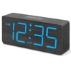 DreamSky Wooden Digital Alarm Clock for Bedroom - Desk Clocks