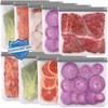 Lerine 9 Pack Reusable Gallon Freezer Bags Dishwasher Safe, BPA