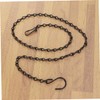 Abaodam 2pcs Galvanized Iron Hanging Chains for Bird Feeders Planters