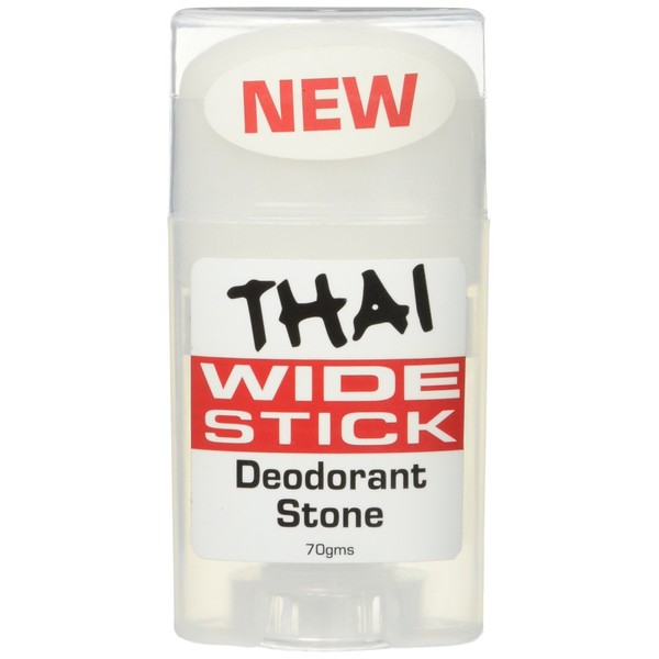 DEODORANT STONES OF AMERICA Thai Deodorant Wide Stick 70 gm, 0.02 Pound