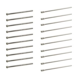 Rannb 2 Size Small Diamond Drill Bit Masonry Hole Saw Kit Small Marble Drill Bit Glass Cutting Drill Bit - 20pcs