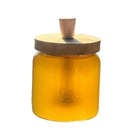ZZBee 100% Forest Preserve Wild Flowers Natural Raw Honey Glass Jar  1 lb 7 oz