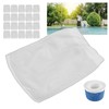 20pcs Pool Skimmer Socks Summer Disposable Stretchable Pool Filter Saver