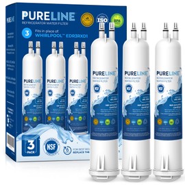 Pureline Replacement for Everydrop® Filter 3, EDR3RXD1, 4396710, 4396841 Water Filter, Kenmore® 46-9083, 46-9030 Refrigerator Water Filter (3 Pack)