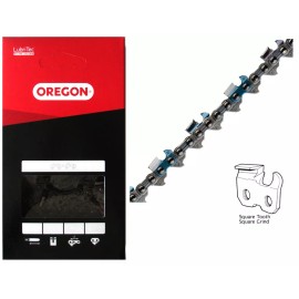 Oregon Square Ground Chisel Saw Chain 3/8 Pitch .050 Gauge 93 DL, 72CL093G