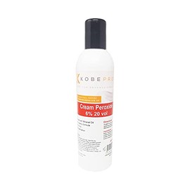 Kobe Cream Peroxide - Works with All Brands of Hair Bleach, Hair Colour/Tint & Lightening Powder - Choice of Strength & Pack Size - 250ml - 6% (20 vol)