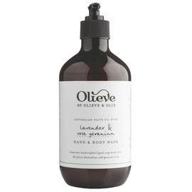 Olieve & Olie Hand & Body Wash 500ml - Lavender & Rose Geranium