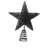 Christmas Tree Star Topper, Xmas Tree Topper Glittered 5 Point