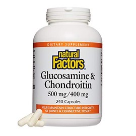 Natural Factors Natural Factors - Glucosamine & Chondroitin Sulfate 900mg, 240 Caps