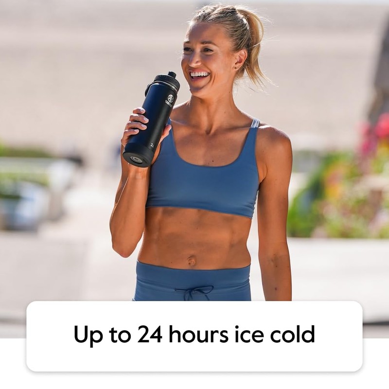 Takeya Botella de agua aislada, Ártico, 24 oz, 1