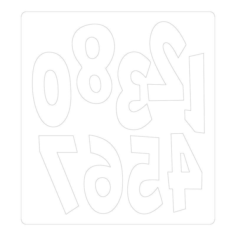 Sizzix Bigz Die 664485 Numeracy by Jenna Rushforth