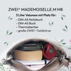 Zwei Mademoiselle.M M8 Women's Crossbody Bag 3 L Faux Leather