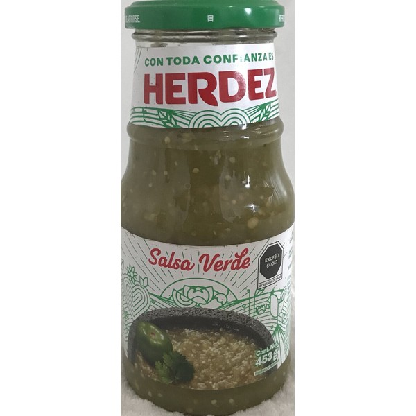 Salsa Verde HERDEZ - Herdez Green Sauce 453gr/1 lbs 8.7oz