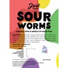 Just Treats Sour Worms (500g Share Bag)