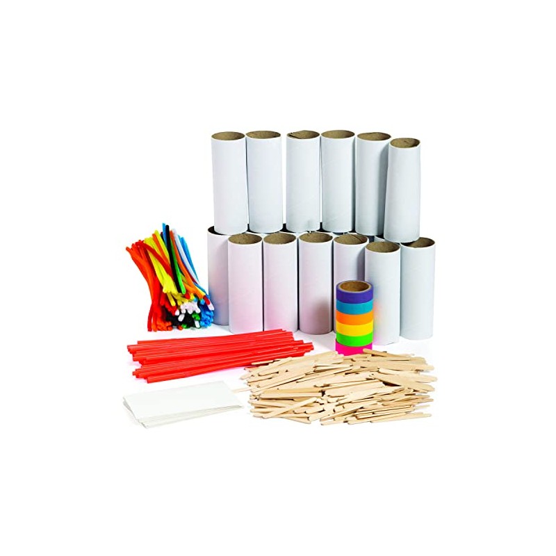Bridge Challenge Kit for 10, Building, Engineering STEM Craft Set