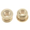 FDXGYH 2 Pcs Male 1/8 IP (3/8") to Femle 1/4-27
