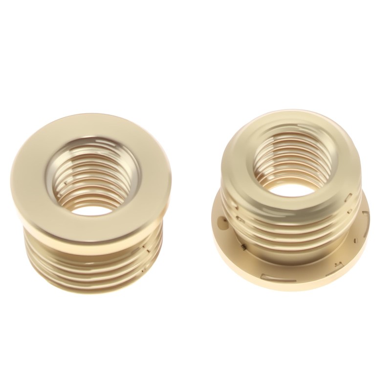 FDXGYH 2 Pcs Male 1/8 IP (3/8") to Femle 1/4-27