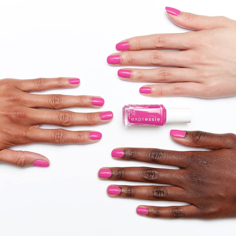 essie Schnelltrocknender Nagellack „expressie“, Vegane Formel ohne Inhaltsstoffe tierischen Ursprungs,