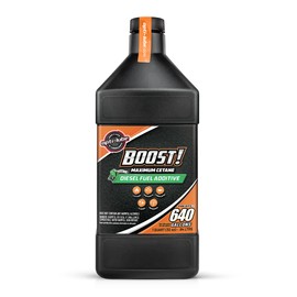 Opti-Lube Boost! Maximum Cetane Formula Diesel Fuel Additive: Quart (2 Quarts - Treats 1280 Gallons)