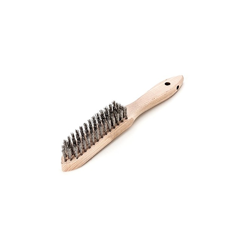 Lessmann Rust-Proof Wire Brush, 5 rows, 104651