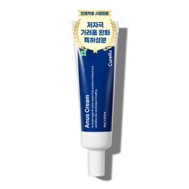 CureRX Anus Anus Itch Cream Ointment Hemorrhoids Pruritus, 1 unit, 30g / 큐어알엑스 아누스 항문 가려움 크림 연고 치질 소양증, 1개, 30g
