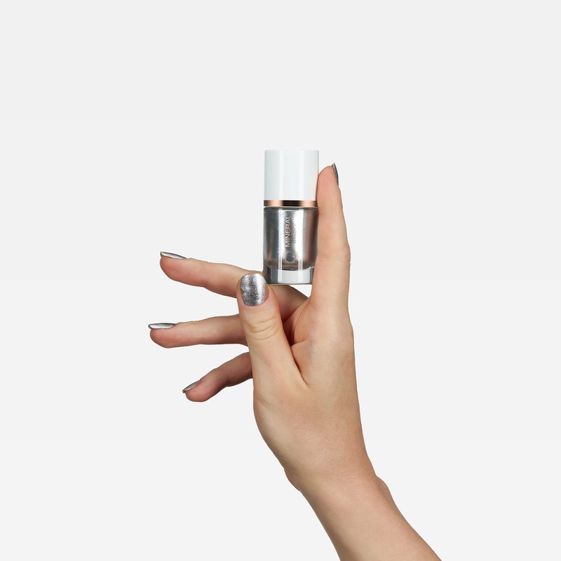 Mineral Fusion Nail Polish, Gray/Grey, Silver Lining Silver Lining 0.33