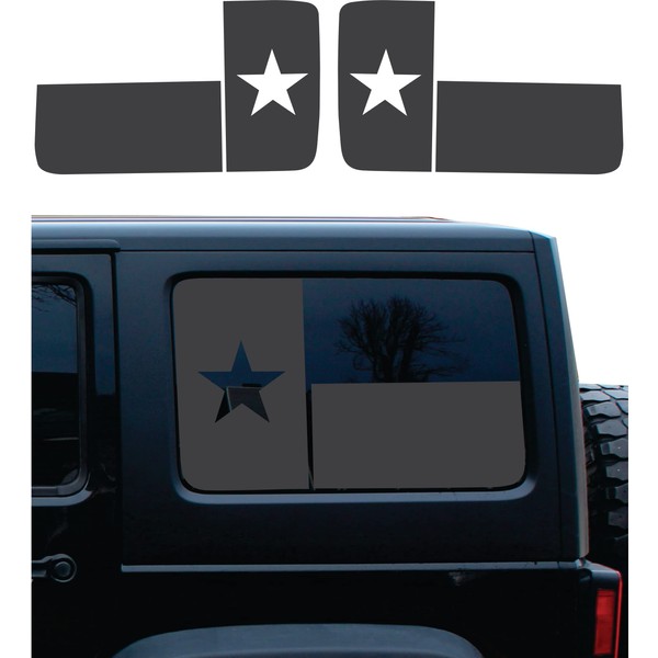 Compatible with Jeep Wrangler JK & JKU (4 Door) 2011