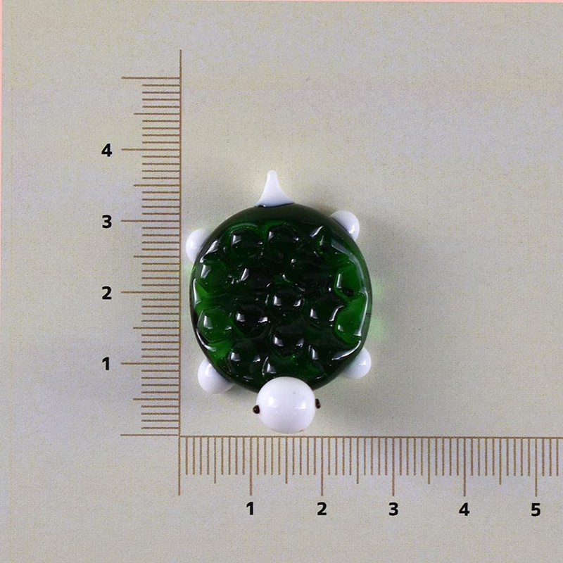 Forkart Cute Handmade Glassware Turtle Chopsticks Rest